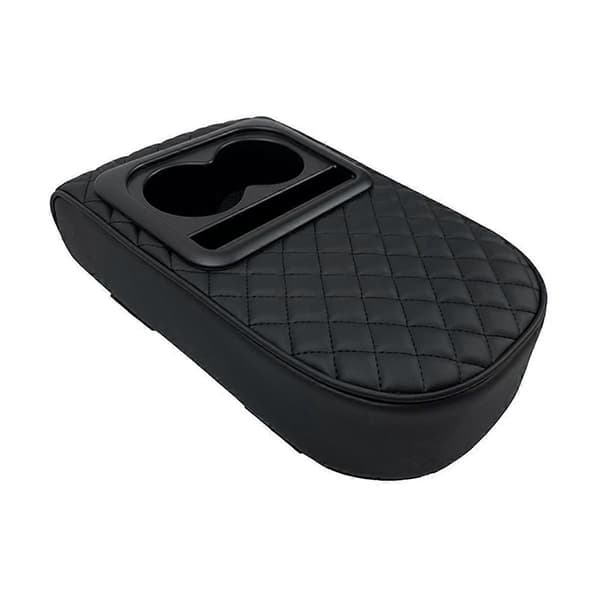 Bil midtkonsoll armlenspute, med koppholder og telefonholder