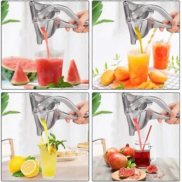 Praktisk og vakker manuell juicer i aluminiumslegering av matkvalitet