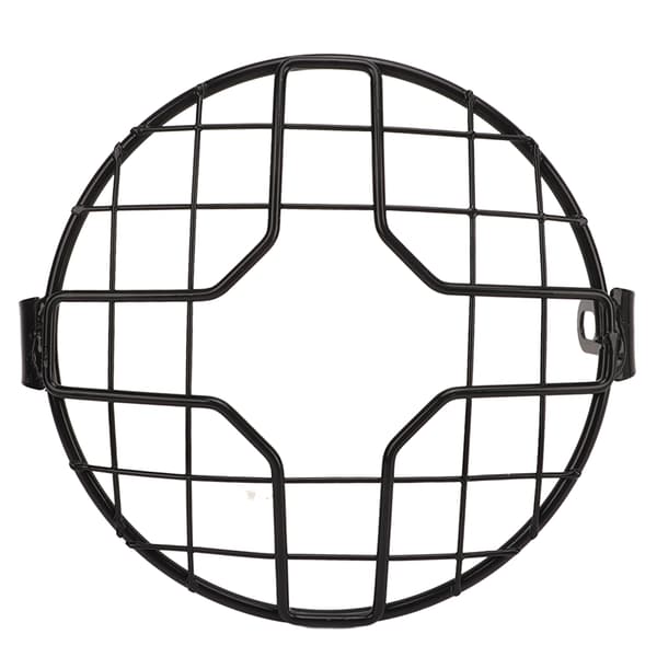 Motorcycle Headlight Guard Grill Headlight Mesh Grill Cover Universal for Motorcycle with 6.5 inch Headlight Section