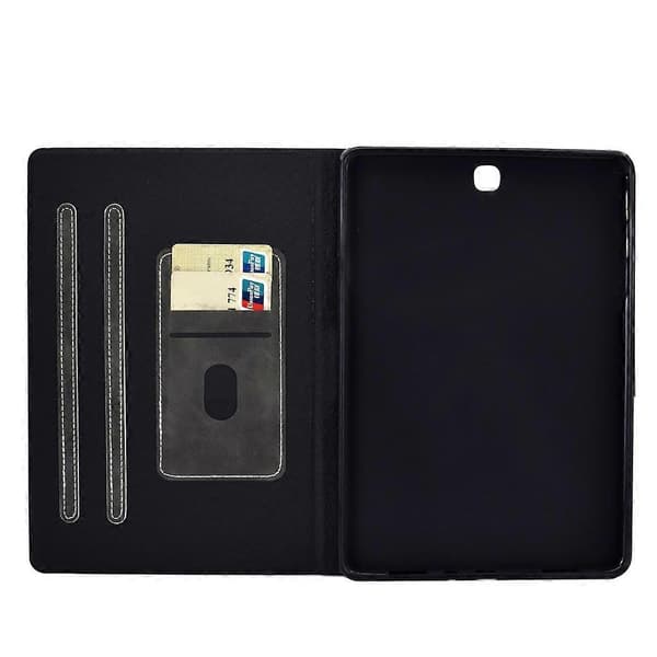Läderfodral för Samsung Galaxy Tab A 9.7 T550/T555C Grey