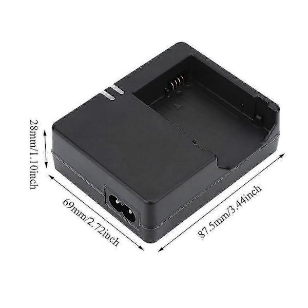 Kamerabatterioplader til Canon LP-E8 EOS 550D / 600D / 650D / 700D EU-stik