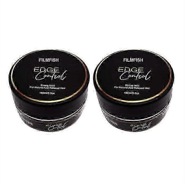 1-5x BASK LATHER Edges Control Hårgelé Sterkt Hold, Tykk Kant Styling Gel HOTNew_JTT 2PCS