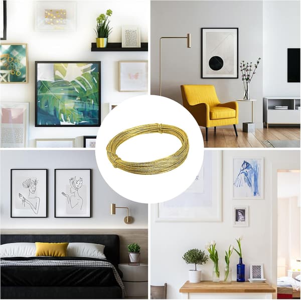 Picture Hanging Wire, Twisted Metal Wire, ZQKLA