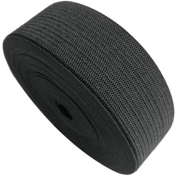 5 meter svart resår - 4 cm bred resår
