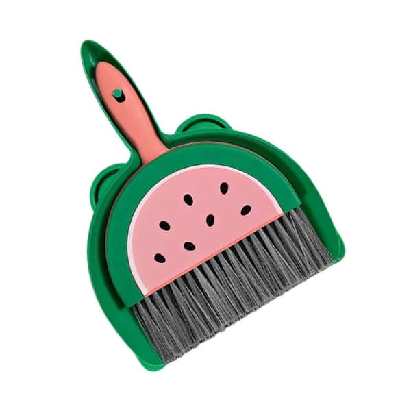 Minidammsugare och borstset, städverktyg, låtsaslek, tidig watermelon