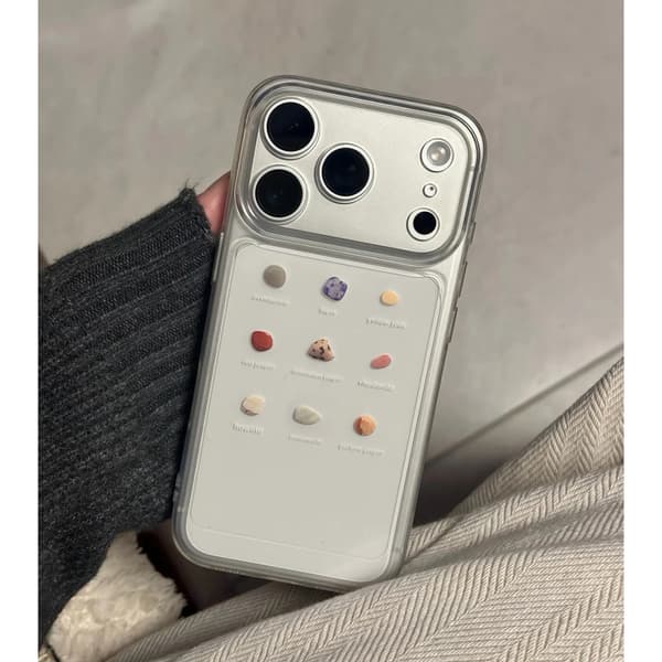 Farget meteoritt kompatibel med Apple 17 Pro