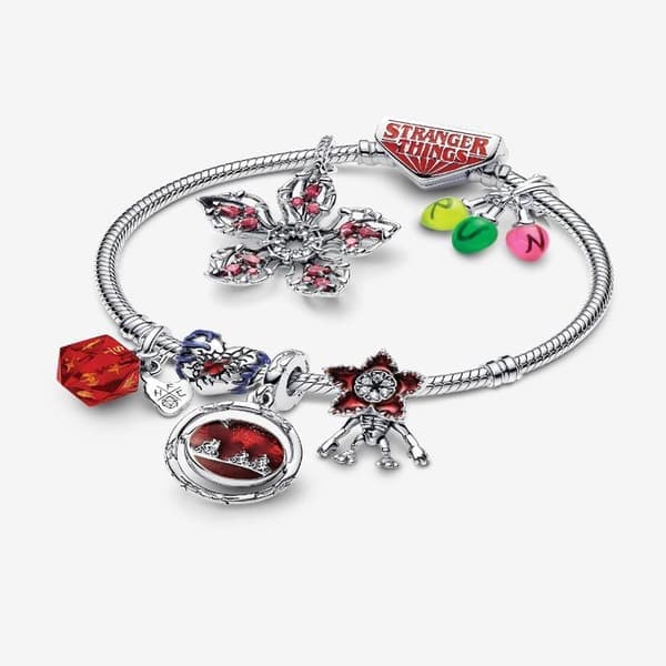 Pandora - Stranger Things - Ormkedjearmband med Lås - Sterling Silver 17 cm 6.7in/17cm