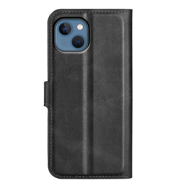 iPhone 13 Plånboksfodral Flip Folio - Svart Svart black
