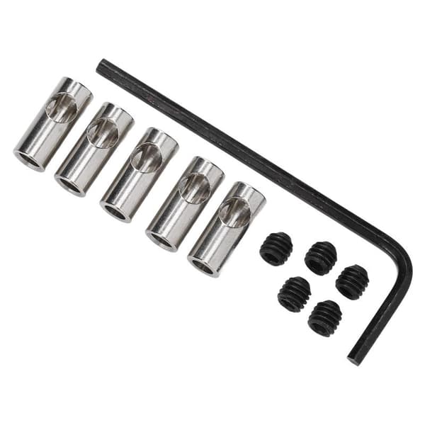 RC-akseladapter Motor 3,17 mm til 5 mm Drevreducer Muffe Aksel Byt Muffe til Konvertering 0.1