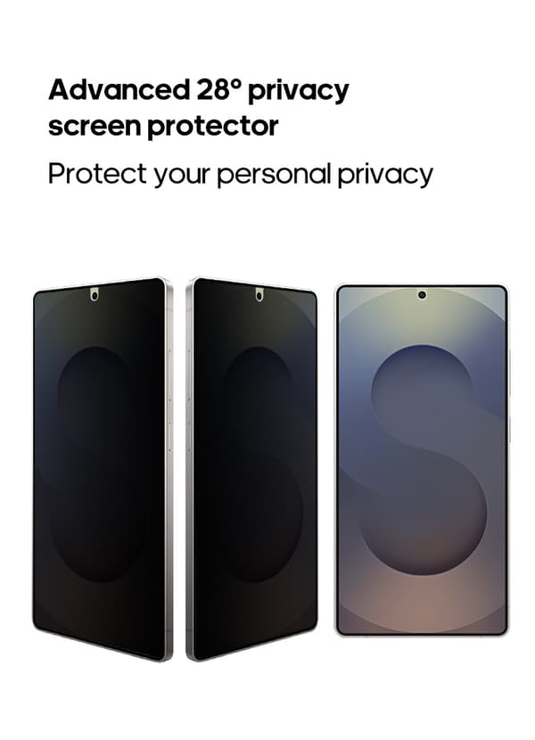 Screen Protector Film for Samsung Galaxy S26, 9H Privacy Protection (1-Pack)
