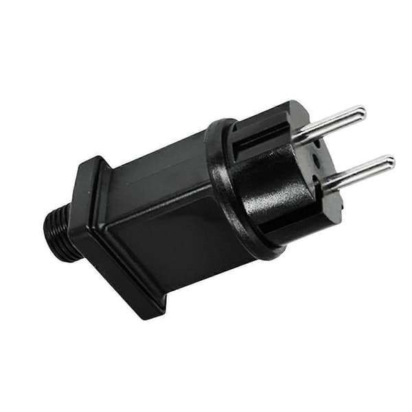 3.5V 3.6W Plug LED Strömförsörjning LED transformator Plug Adapter IP44 Vattentät Strömförsörjning Julbelysning Adapter EU-KONTAKT Black