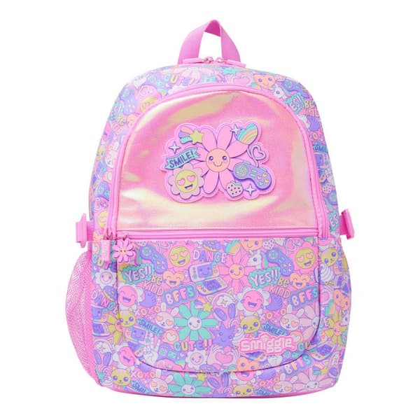 Dinosaur Backpack 1-6 Grade School Bag Stress Relief Multifunctional Sunflower