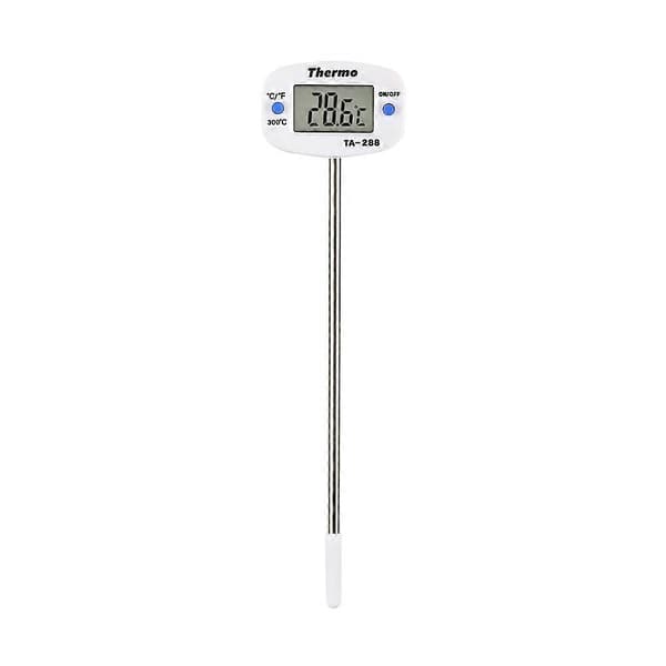 Praktisk och vacker elektronisk digital display sond flytande grill kötttermometer kaffe mat pennnål BBQ termometer