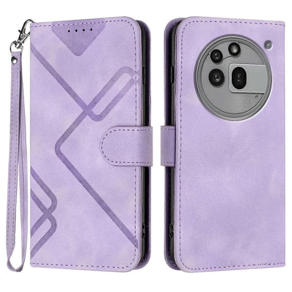 PU telefoncover til Nothing Phone 3a Pro Light purple For Nothing Phone 3a Pro