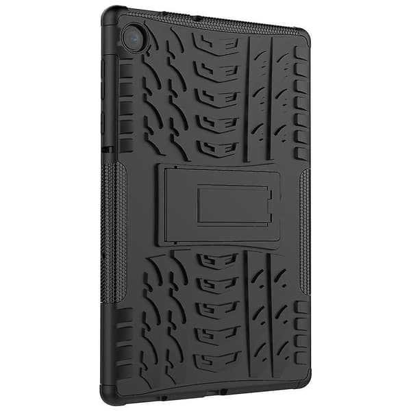 Til Lenovo Tab M10 Plus TB-X606F etui med dækmønster Black