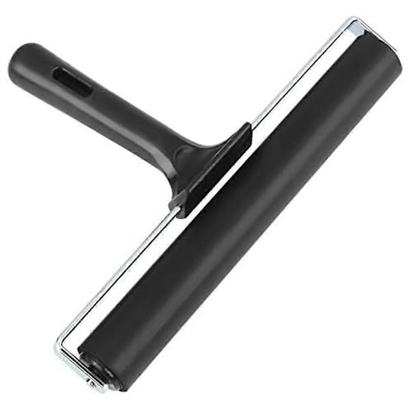 Praktisk och vacker Brayer Roller Brush för DIY konst hantverk målning 8-tums gummirulle