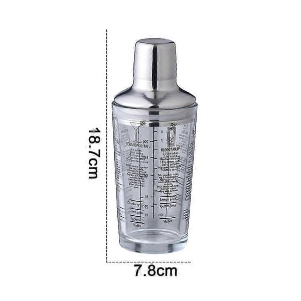 Elevated Craft Hybrid Cocktail Shaker - Premium vakuumisolert cocktailshaker i rustfritt stål