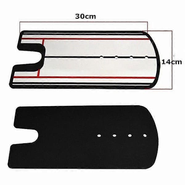 Golf Putting Eyeline Alignment Mirror - Harjoitusväline putterin svingin harjoitteluun 26s