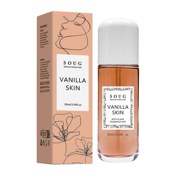 Vanilla-Skin Body Hair Mist Rejsestørrelse Langvarige Parfumer til Hår og Krop Vanilla