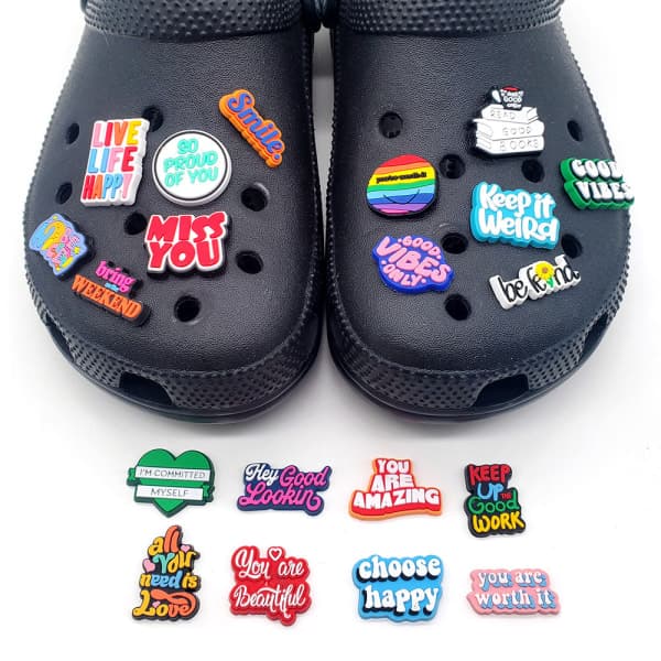 50 stk Skosmykker, Crocs-smykker Crocs-tilbehør for jenter og gutter