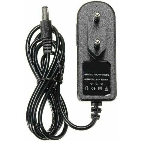 8,4V 1A Smartoplader til 7,4V og 7,2V Li-ion-batterier med automatisk slukning