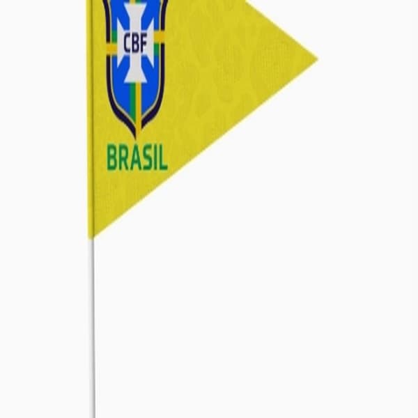 Handheld Flags with Poles for World Cup Fan Cheering Events