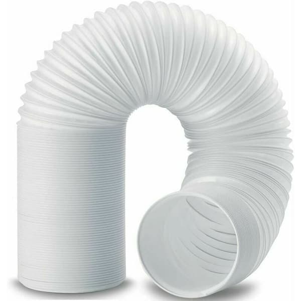 Extendable Hose for Portable AC, Air Conditioning Hose with Counter-Clockwise Thread, Heat-Resistant Polypropylene Construction Flexible for