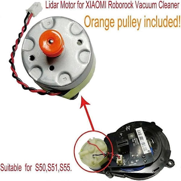 DC Motor Elektrisk Motor, Laser Afstandssensor LDS Lidar Motor 6V til Xiaomi