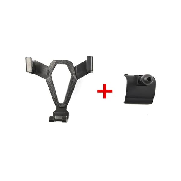 1 stk ABS-materiale til kompatibel med 2012-2018 Audi A6 C7 Special biltelefonholder Fast beslag Stå Mobil Gravity Linkage style 1