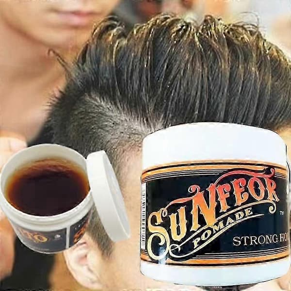 1-5x Suavecito Firme Strong Hold Pomade, Stærk Hold Pomade til Mænd, 4oz/113g 2PCS