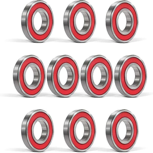 10 stk. 6201-rs(2rs) Forseglede Lejer 12x32x10mm - Dybsporkuglelejer