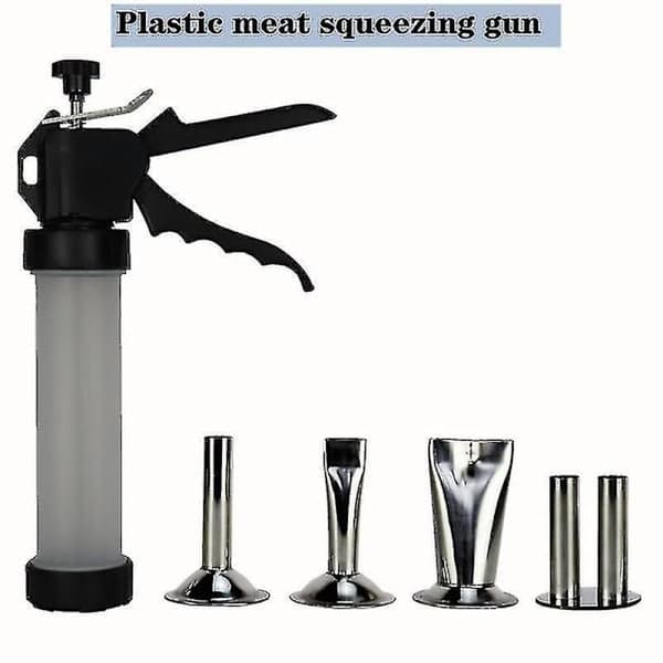 Jerky Maker Gun Med 4 Rostfria Munstycken Hwy[HK]