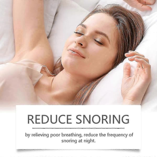 Laniska Sleep neselapp lindrer snorking om natten, gir komfortabel søvn, nyter ro om natten søvnlapp