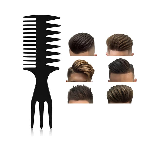 Bredtandet kam til mænd og kvinder - Udredning og styling af vådt hår