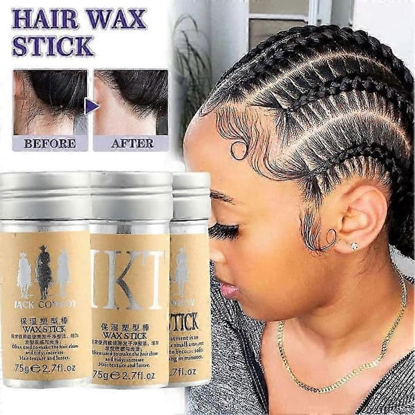 75g Doftande Hårvaxstift för Män Styling Solid Gel Lätt Hållfasthet och Texturerad Look Lätt att Bära Skapa Olika Stilar A