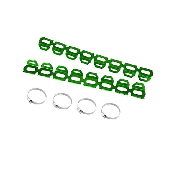 Eksosbeskyttelse Varmespredning 4 Stykker Klips for F800 F700 GS Green