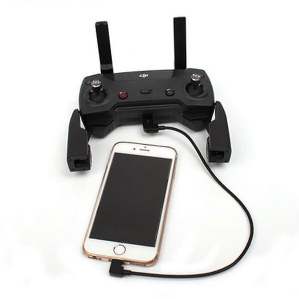 Praktisk og vakker 2 stk Micro USB-kabel fjernkontroll OTG-linje for DJI Mini Mavic Pro Air Mavic 2 E