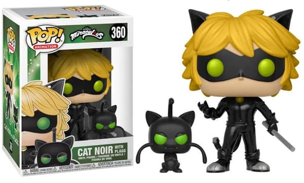 Funko pop! Vinyl W/P Animated Miraculous Ladybug og Cat Noir