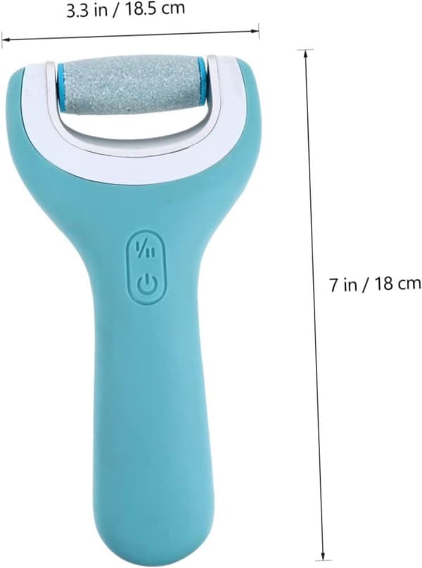 Scholl Velvet Smooth Elektrisk Fodfil, Blå, Våd & Tør