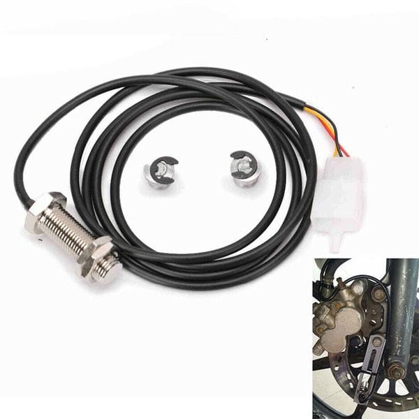 Motorsykkel 2X Magnet Sensor Brakett: Modifikasjon av kilometerteller, speedometer og turteller