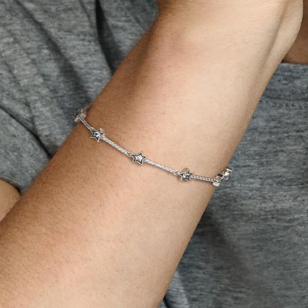 Pandora - Himmelske Stjerner Armbånd - Sterlingsølv 7.1in/18cm 7.1in/18cm