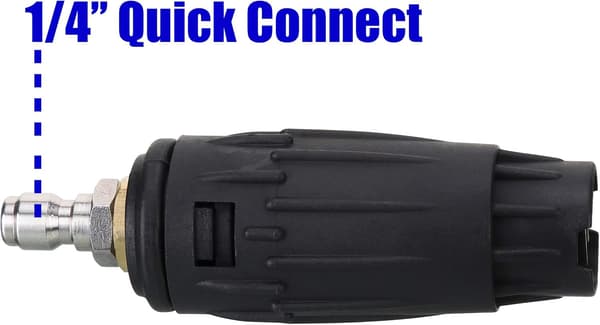 Adjustable Nozzles for Pressure Washer, Variable Pattern, 1/4 Inch Quick Connect, 3000 PSI