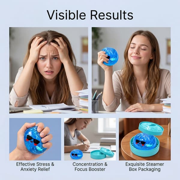 Original Mysterious Dumpling Shark Edition | Viral Mjuk Plyschleksak Blind Box - Stor - Perfekt Present 1st