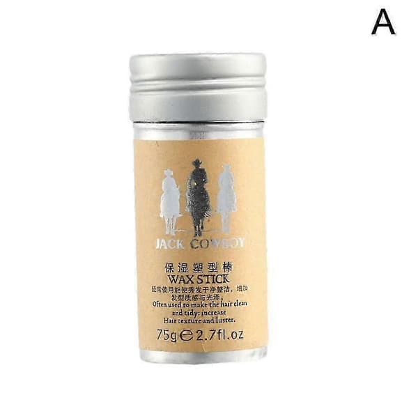 75g Doftande Hårvaxstift för Män Styling Solid Gel Lätt Hållfasthet och Texturerad Look Lätt att Bära Skapa Olika Stilar A