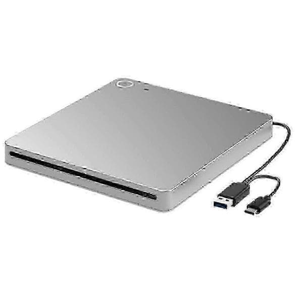 Kannettava Blu-ray DVD-soitin Type-C- ja USB 3.0 -liitännöillä parannettuun viihteeseen