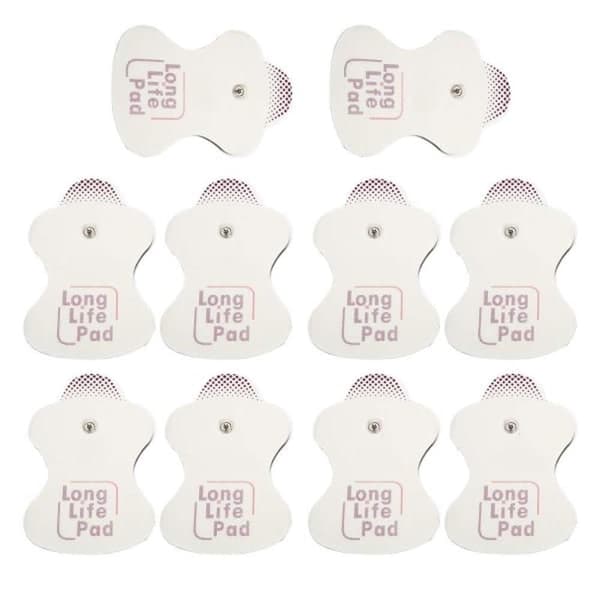 10x elektroder för Omron Massage Long Life Pad 10 st
