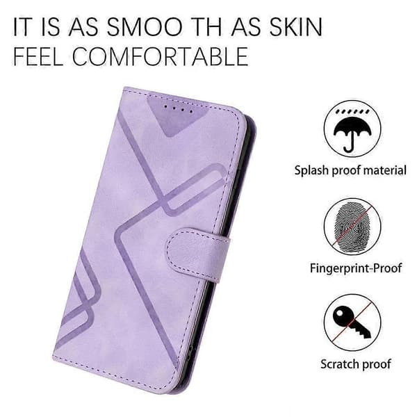 PU telefoncover til Nothing Phone 3a Pro Light purple For Nothing Phone 3a Pro