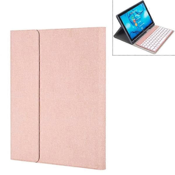 HW108A Bluetooth-näppäimistön PU-kotelo Huawei MediaPad M5 10.8 Prolle