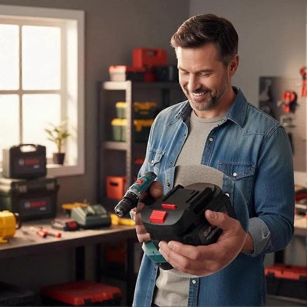 Batteriadapterkonverter til Parkside X20V lithiumbatterier til Makita 18V lithiumbatteridrevne værktøjer boremaskiner Svart