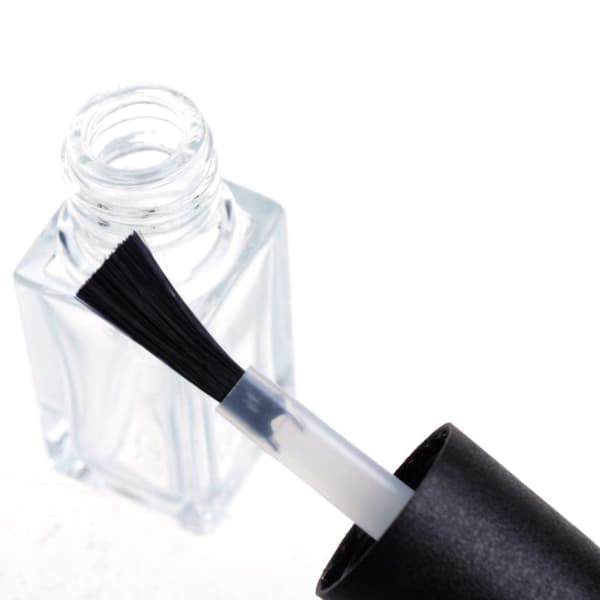 Tomma klara nagellacksflaskor med pensel (5ml 5-pack)